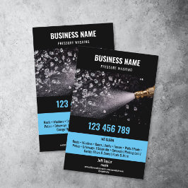 2言語圧力洗浄力洗浄ルーフ チラシ