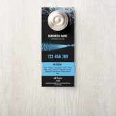 2言語圧力洗浄力洗浄ルーフ ドアノブサイン (ノブ)