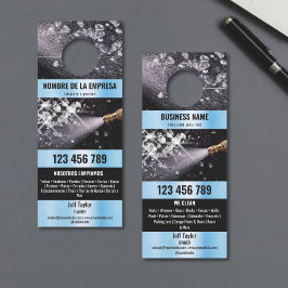 2言語圧力洗浄力洗浄ルーフ ドアノブサイン