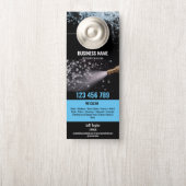 2言語圧力洗浄力洗浄ルーフ ドアノブサイン (ノブ)