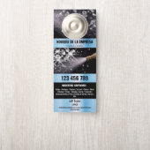 2言語圧力洗浄力洗浄ルーフ ドアノブサイン (ノブ)