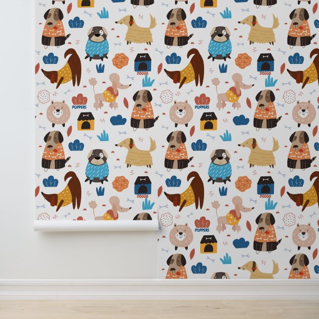 2語または犬の名前マンガ犬をテーマにしたペット 壁紙 (アプリケーション)