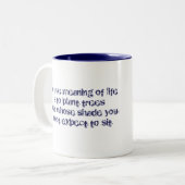 2調子のマグ生命の樹 ツートーンマグカップ (正面左)