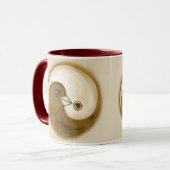 2調子はマグのYinYangのハト派議員のスタイルを作りました マグカップ (正面左)