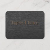 2赤は、55'を黒い背景のChevy黒くします 名刺 (裏面)