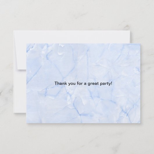 2赤紙ハートと白お縁どありとう サンキューカード (裏面)