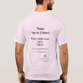 2足の靴またはなし。ユニセックス Tシャツ (裏面)