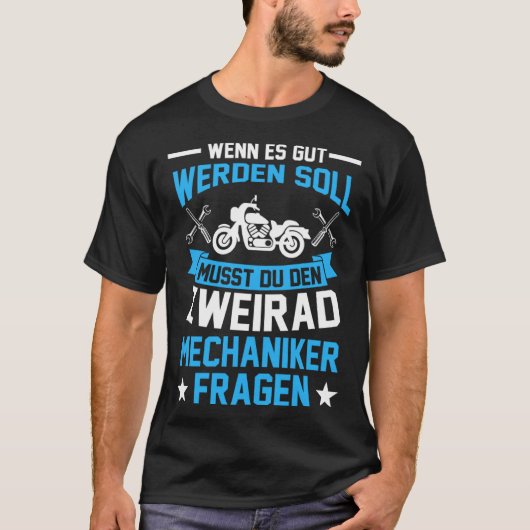 2輪メカトロニクス整備士 Tシャツ (正面)