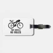 2輪NoルールBikepacking ラゲッジタグ (裏面横)