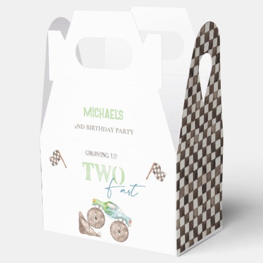 2速モンスタートラック誕生日のビーフボックス フェイバーボックス (オープン)