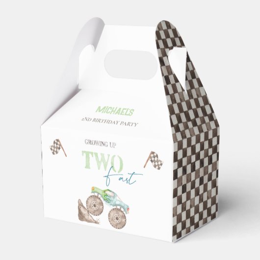 2速モンスタートラック誕生日のビーフボックス フェイバーボックス (正面サイド)