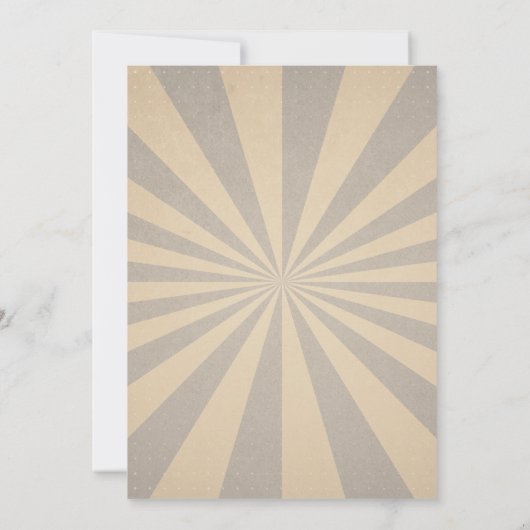 2速2位の誕生日ボーイカーヴィンテージレース 招待状 (裏面)