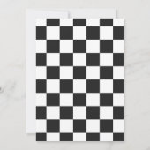 2速2枚の奇妙な赤 招待状 (裏面)