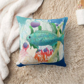 2週間の魚の枕 クッション (ブランケット)