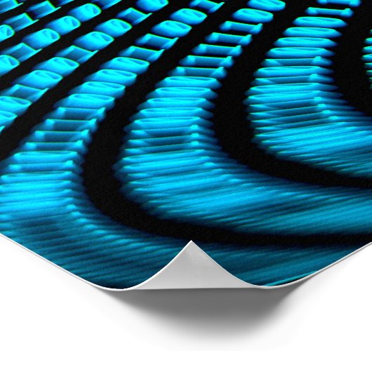 2進数 ポスター (角)