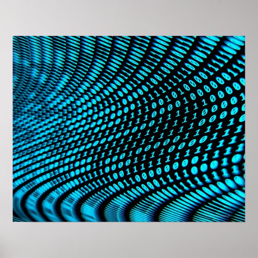 2進数 ポスター (正面)