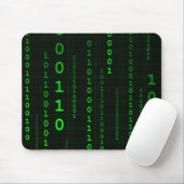 2進符号の正方形のmousepad マウスパッド (マウス)