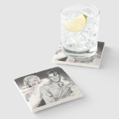 2道のために ストーンコースター (横)