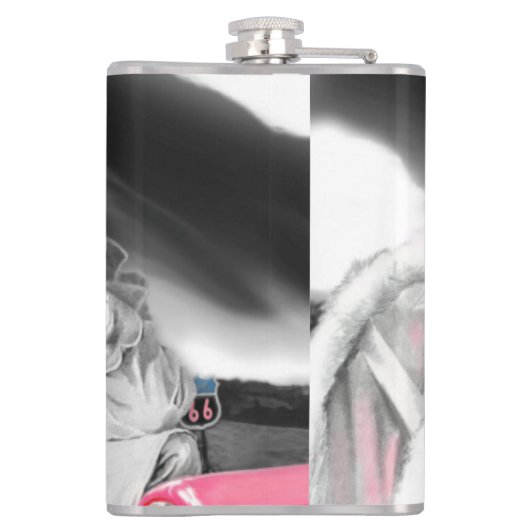 2道2のために フラスク (裏面)