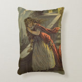 2違うヴィンテージビクトリアン童話デザイン アクセントクッション (正面(垂直))