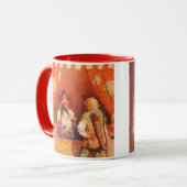 2違うヴィンテージロビンフードデザインby NC Wyeth マグカップ (正面左)