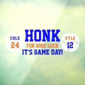 2選手の野球の試合日帰りウィンドウにしがみつく ウィンドウサイン (シート3)