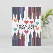 2都市ワンラブカード 招待状 (スタンド正面)