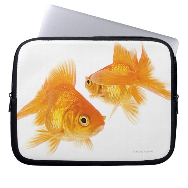 2金魚 ラップトップスリーブ (正面)