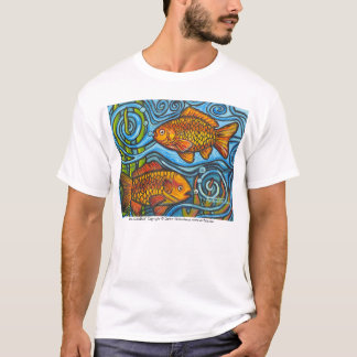 "2金魚" Tシャツ