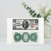 2銀行券シルバー1891シリーズ 招待状 (スタンド正面)