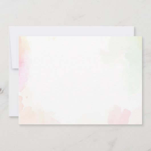 2間抜け Goose 2nd誕生日誕生日写真 招待状 (裏面)