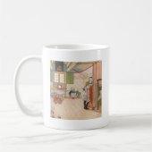 2階の屋根裏のベッドルームとベビー姉妹。 コーヒーマグカップ (左)