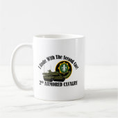 2階の車に乗った! コーヒーマグカップ (左)