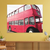 2階建てのバス キャンバスプリント (インサイチュ (リビング))