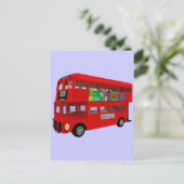 2階建てバス ポストカード (スタンド正面)