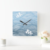 2隻の船の物語 スクエア壁時計 (ホーム)