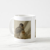 2青/グレーチックス コーヒーマグカップ (正面左)