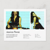 2面アクター&モデル2ショットヘッドショットコンポ ポストカード (正面)