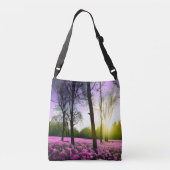 2面カスタムイメージクロスパーソナライズされたボディバッグ クロスボディバッグ (裏面)