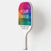 2面カスタム写真をここに追加テンプレート ピックルボールラケット (左)