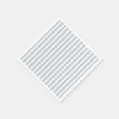 2面シンプルのデコストライプア スタンダードカクテルナプキン (角)