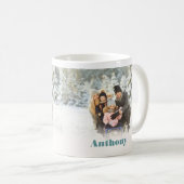 2面パーソナライズされた型カスタムコーヒーマグ コーヒーマグカップ (正面右)