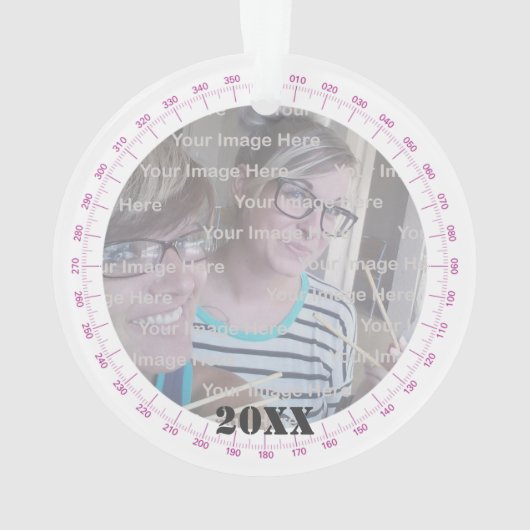 2面フォート航海のピアスフロリダ州記念 オーナメント (裏面)