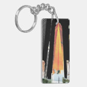 2面プリントDIY簡単の追加または置き換え キーホルダー (正面左)