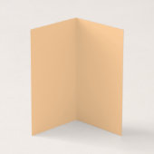 2面ミニマルユニークモダンティール（緑がかった色）ベージュ平野 名刺 (内部)