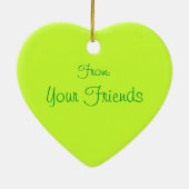 2面/DIY ~オーナメントハート/ 3x2.8 セラミックオーナメント (裏面)