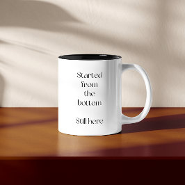 2音おもしろいスタイリッシュ式コーヒーマグ ツートーンマグカップ