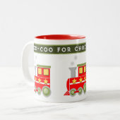 2音式コーヒーマグのトレーニング ツートーンマグカップ (正面左)