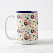 2音式コーヒーマグ ツートーンマグカップ (左)