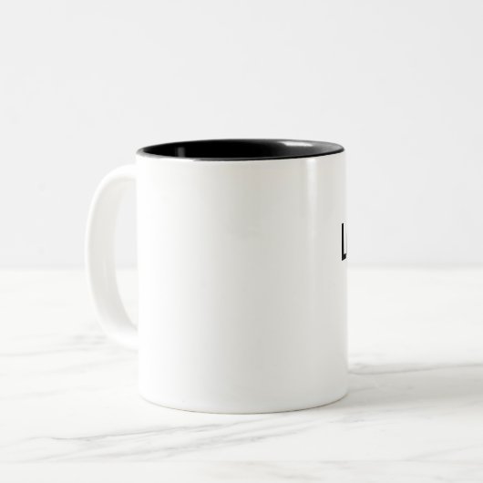 2音離れ式コーヒーマグ ツートーンマグカップ (正面左)